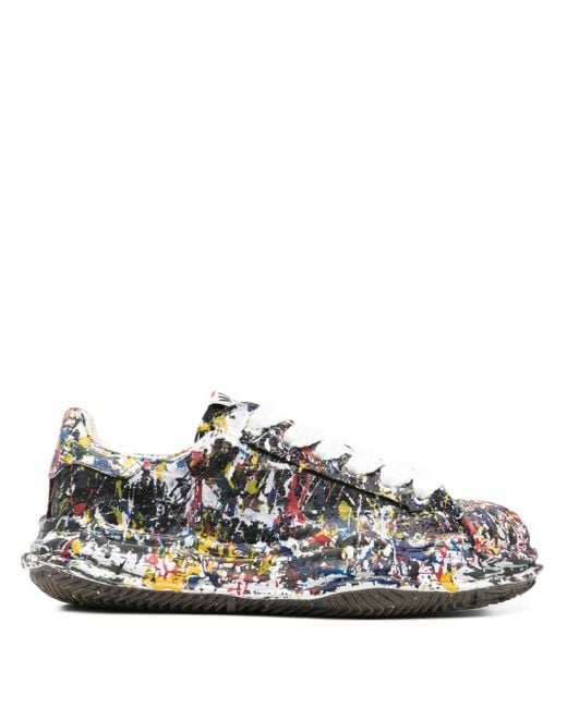 Maison Mihara Yasuhiro ペイント スニーカー White