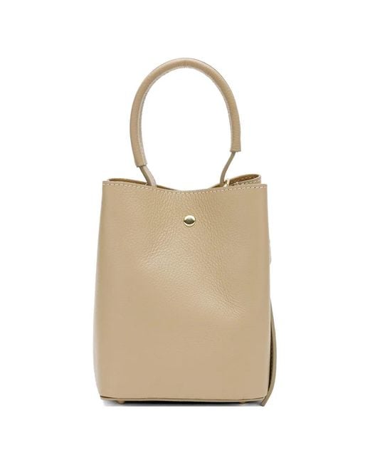 Frau Natural Knotted Bucket Bag