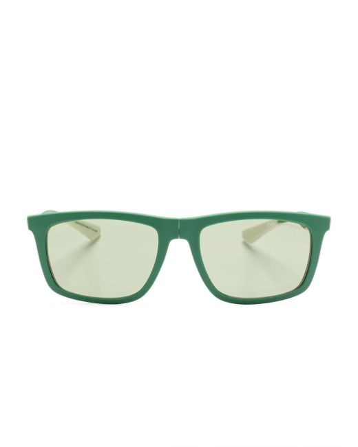 Emporio Armani Green Clip-On Sunglasses for men