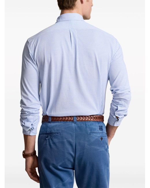 Camisa a cuadros gingham Polo Ralph Lauren de hombre de color Blue