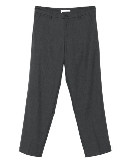 Samsøe & Samsøe Gray Straight-Leg Trousers for men