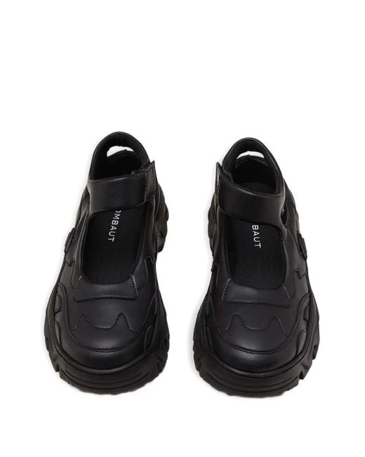 Rombaut Black Chunky-sole Cut-out Sneaker Sandals