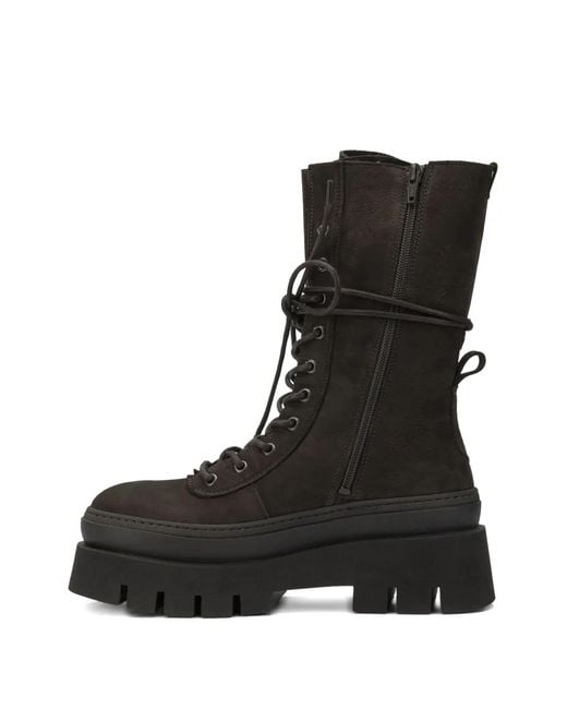 COPENHAGEN Black Ankle Boots