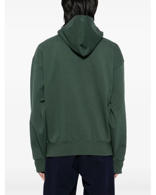 Felpa Con Cappuccio E Logo di Bally in Green da Uomo