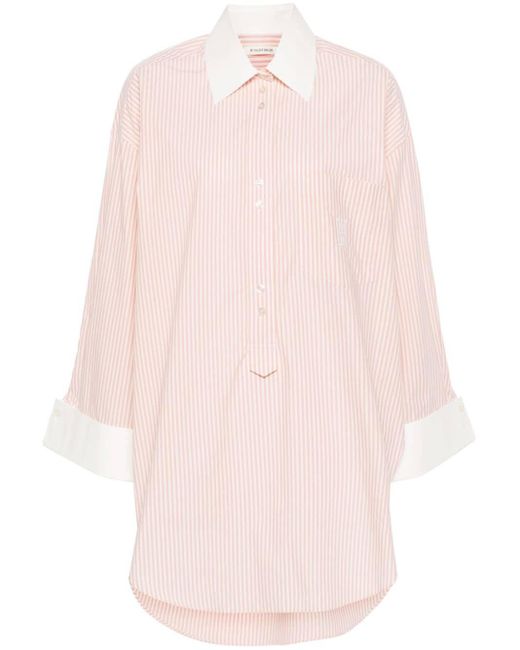 Camisa Maye a rayas By Malene Birger de color Pink
