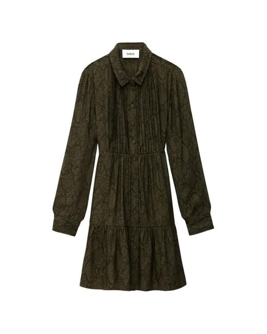 Vestido Corto Rosyna Ba&sh de color Green