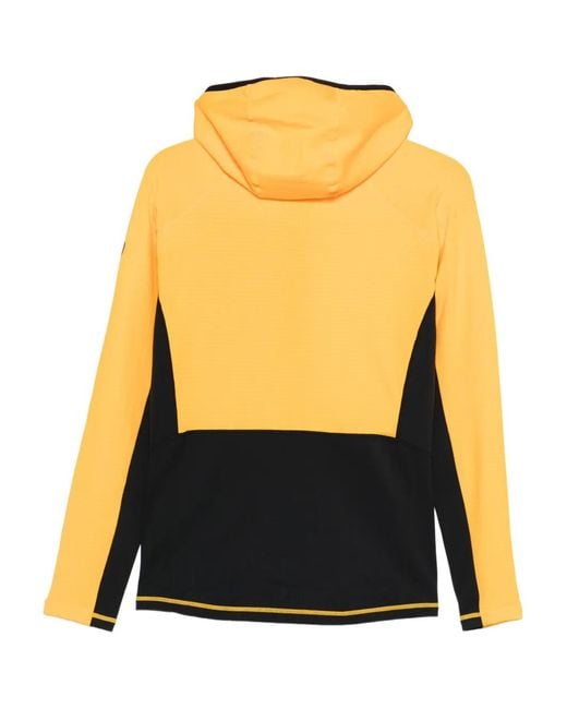 Rossignol Yellow Zip-Up Hooded Jacket for men