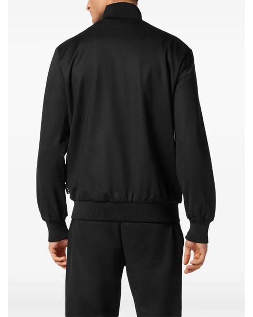 Chaqueta Con Parche Del Logo Philipp Plein de hombre de color Black