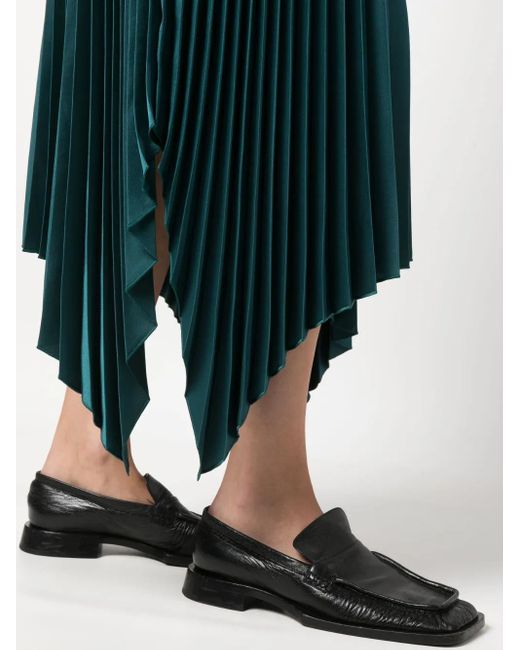 Joseph Green Ade Pleated Midi Skirt