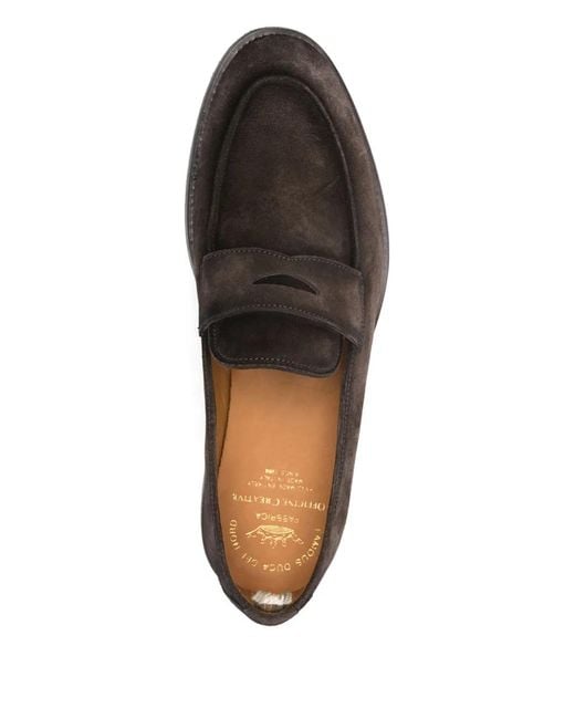 Officine Creative Brown Opera Flexi 101 Loafers for men