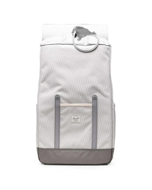 Herschel Supply Co. White Sac À Dos Retreat 23L À Boucles