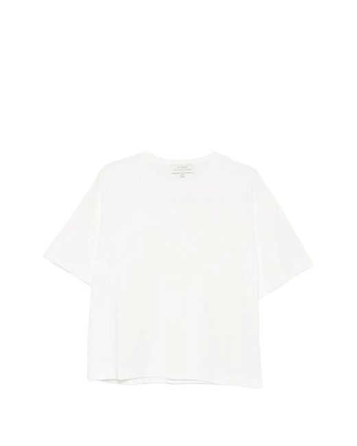 Studio Nicholson White Lee Crew-Neck T-Shirt
