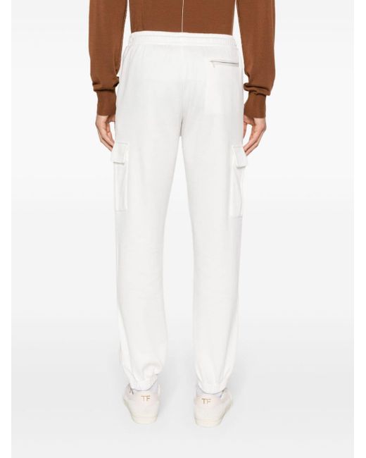 Pantalon de jogging à poches cargo Eleventy pour homme en coloris White