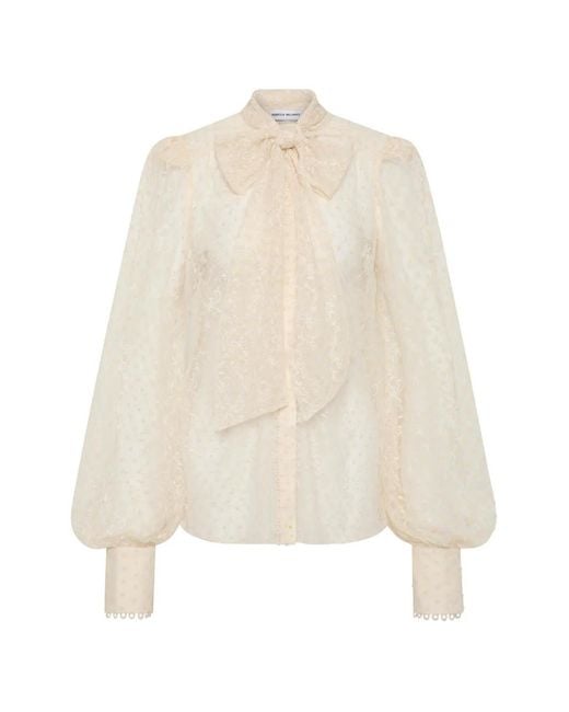 Rebecca Vallance White Delphina Blouse