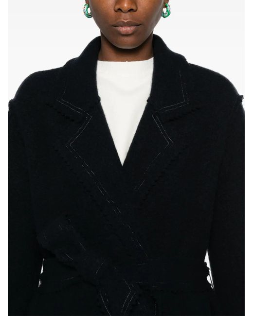 Max Mara Black Jene Coat