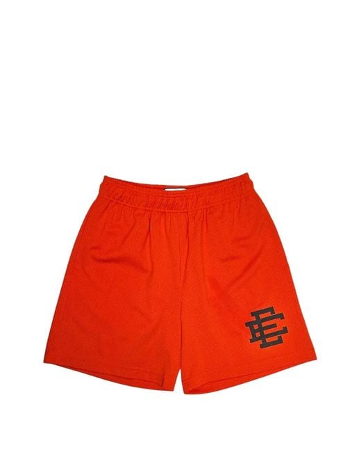 Bermudas Ee Basic De Malla Eric Emanuel de hombre de color Red