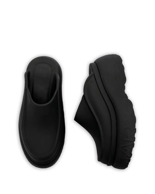 Marc Jacobs Black X Melissa Mules À Logo Embossé