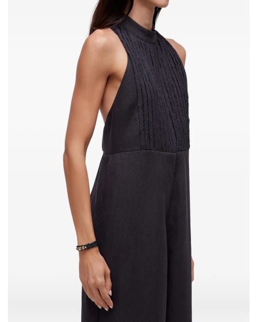 Osklen Black Neckholder-Jumpsuit