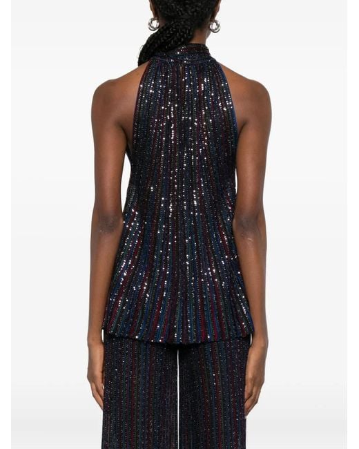 Missoni Blue Striped Top