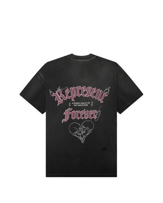 Represent Black Duality T-Shirt for men