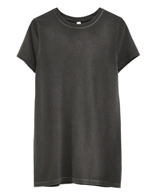 Lauren Manoogian Gray Pima Cotton T-Shirt