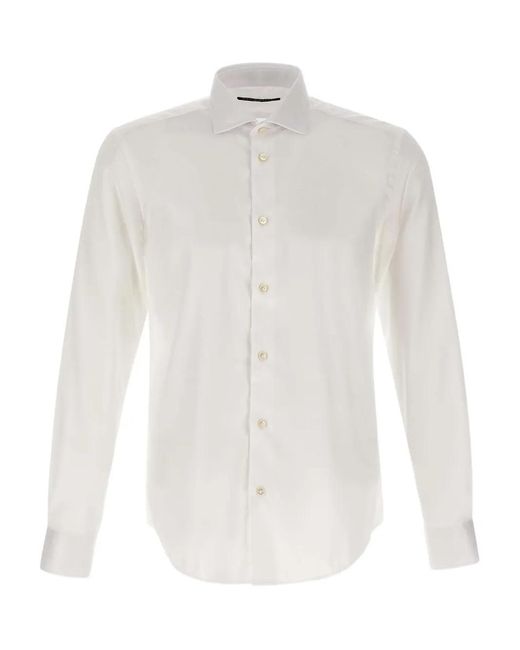 Brian Dales Hemd Mit Doppelten Manschetten in White für Herren