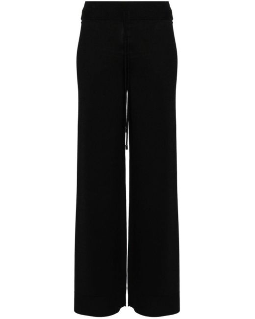 Pantalones anchos con cordones Ermanno Scervino de color Black