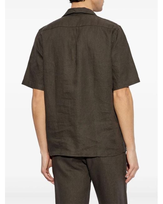 Chemise Boutonnée À Manches Courtes Samsøe & Samsøe pour homme en coloris Green