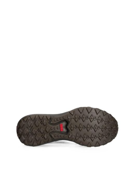 Vans Gray Mte Logo-Patch Sneakers for men