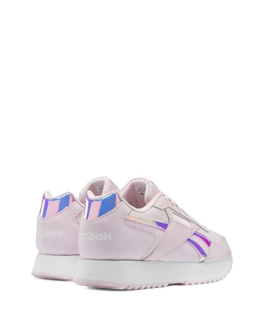 Reebok Pink Glide Ripple "Pixel/Cloud" Sneakers