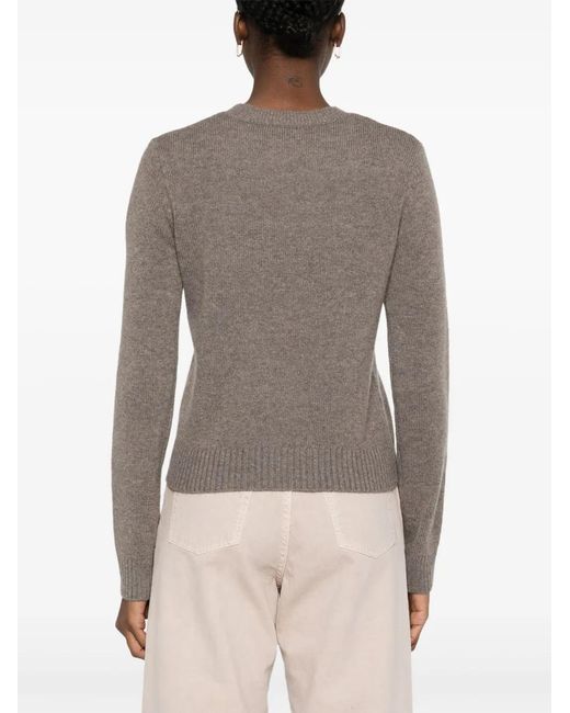 Lisa Yang Gray Mable Sweater