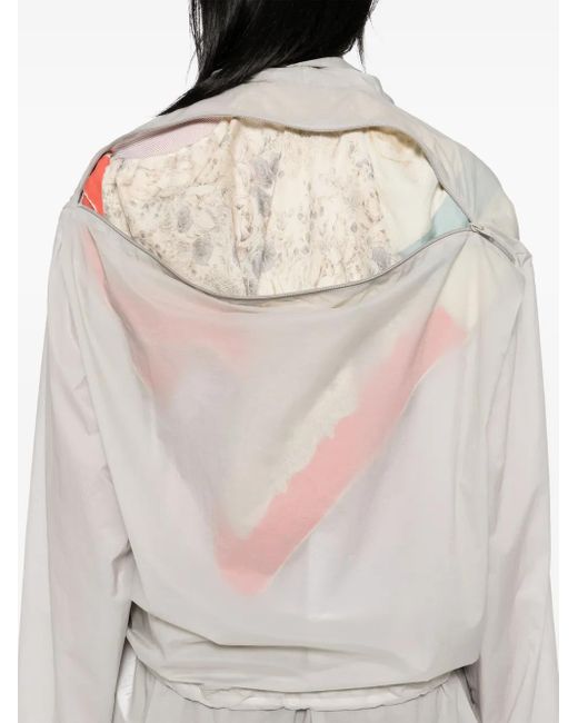 Magliano White Button Fastening Coat