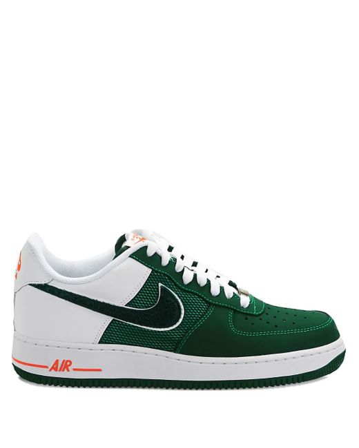 Nike Green Air Force 1 Low.Top Sneakers for men