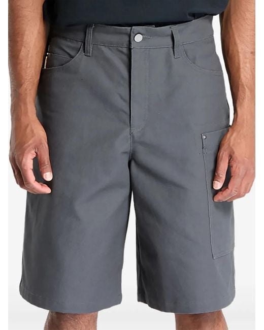 Nike Gray Canvas Pocket Shorts for men