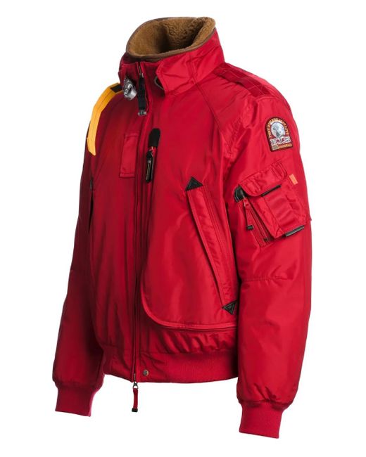 Veste Bomber Fire À Doublure En Peau Lainée Parajumpers pour homme en coloris Red