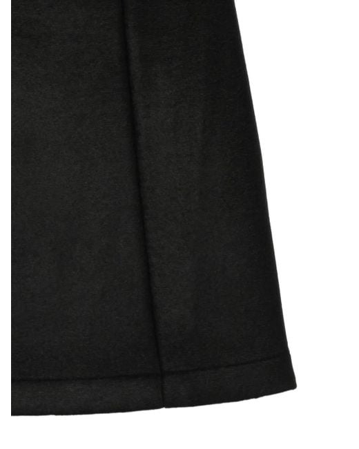 A.P.C. Black Julien Pleated Skirt