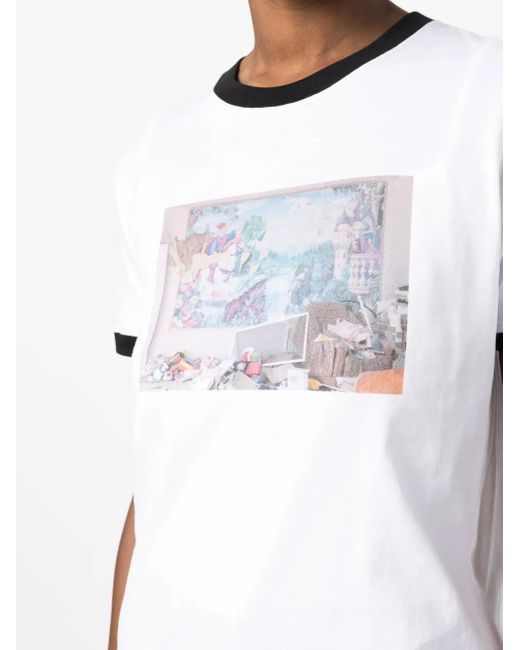 Camiseta Estampada Cormio de color White