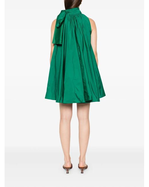 Vestido con detalle de lazo Max Mara de color Green