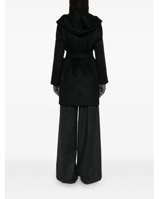 Max Mara Black Camel Coat 'rialto'