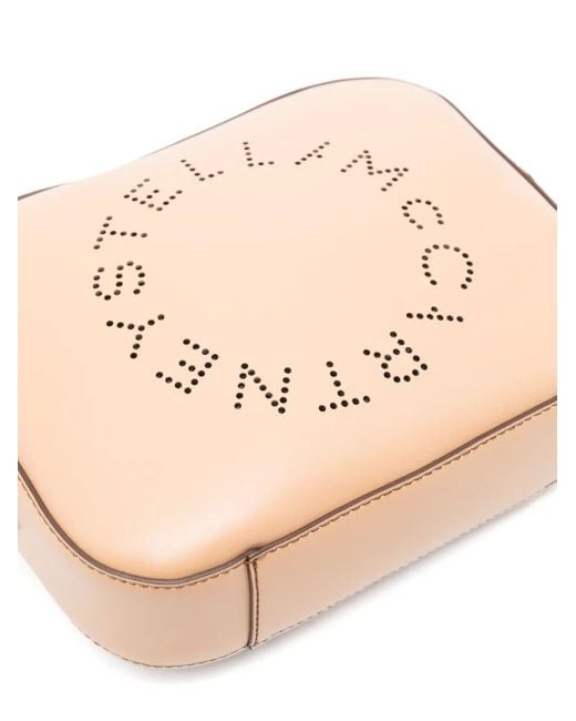 Stella McCartney Pink Mini Logo Cross Body Bag