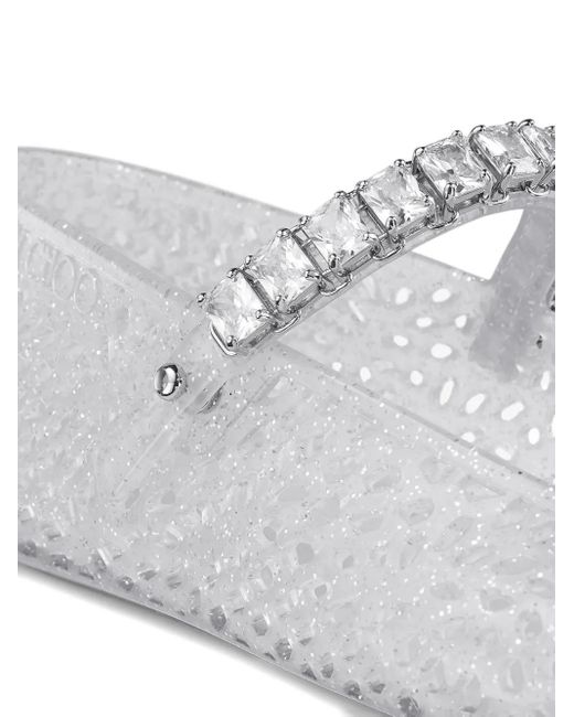 Ballerines À Détail Métallisé Jimmy Choo en coloris White