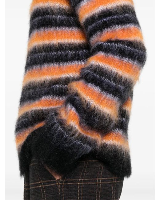 Marni Multicolor Striped Sweater for men