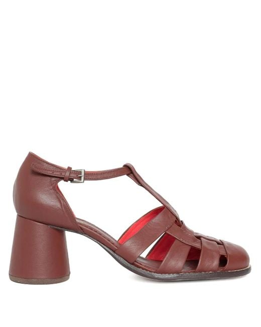 Sarah Chofakian Pink Nouvel Sandalen 70mm
