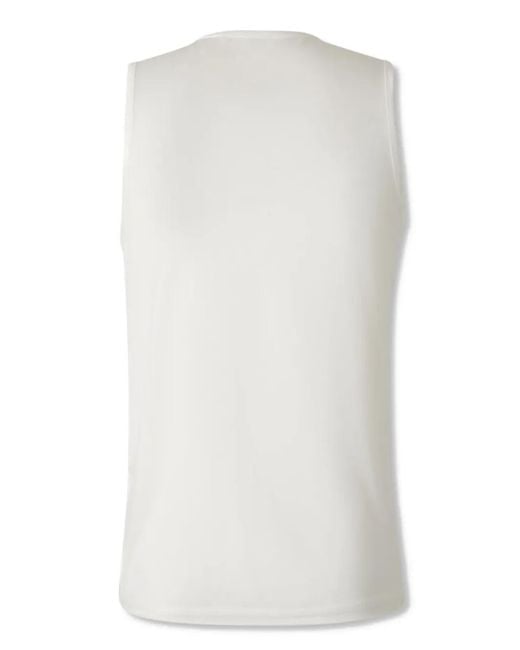 Carrera White Doria Double-Layer Organic Cotton T-Shirt for men
