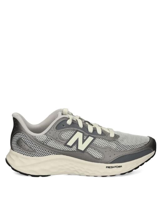 New Balance Gray Fresh Foam Arishi V4 Running Sneakers for men
