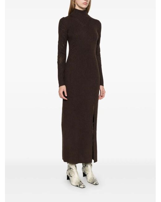 Ba&sh Black Armia Maxi Dress