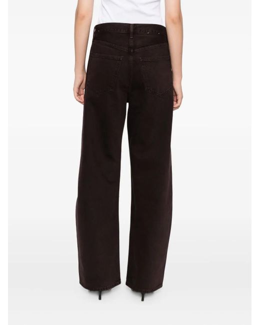 Agolde Purple Low Curve Jeans