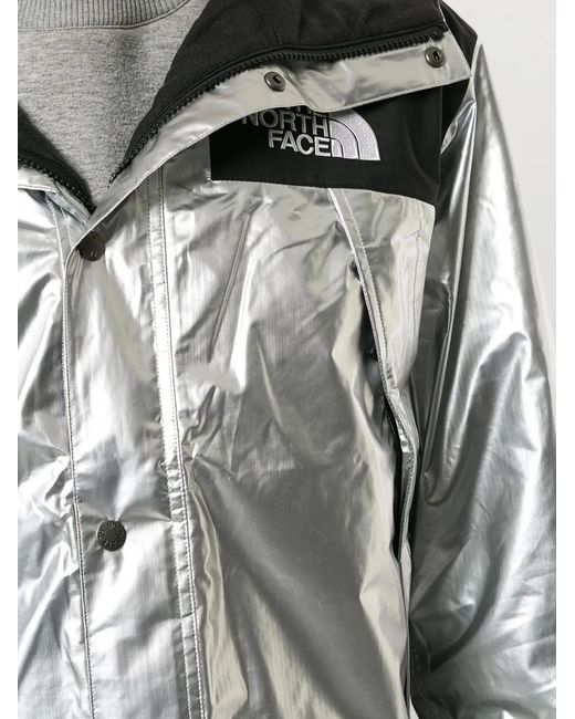 Supreme Black X The North Face Metallic Mountain Parka for men