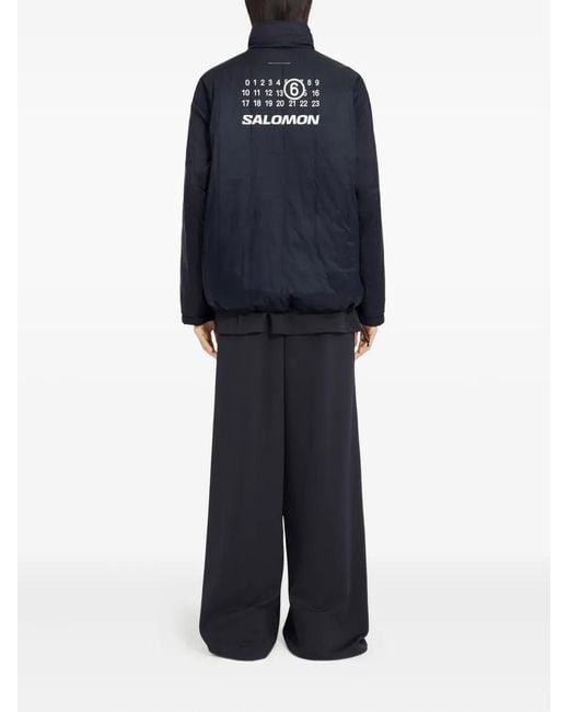 MM6 MAISON MARGIELA X SALOMON Blue X Salomon Quilted Bomber Jacket