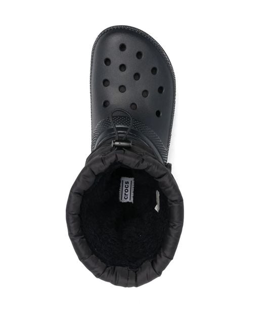 CROCSTM Black Stiefeletten Mit Einsatz